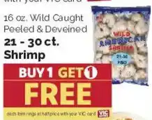 Harris Teeter Wild American Shrimp offer