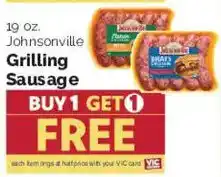 Harris Teeter Johnsonville Grilling Sausage offer