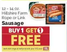 Harris Teeter Hillshire Farm Sausage offer