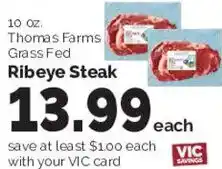 Harris Teeter Ribete Steak offer