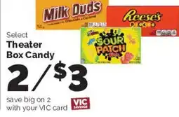 Harris Teeter Select Theater Box Candy offer