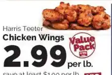 Harris Teeter Harris Teeter chicken wings offer