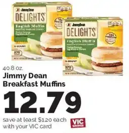 Harris Teeter Jimmy Dean Breakfast Muffins offer