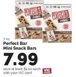 Harris Teeter Perfect Bar Mini Snack Bars offer