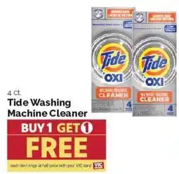 Harris Teeter Tide Washing Machine Cleaner offer