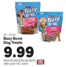 Harris Teeter Busy Bone Dog Treats offer