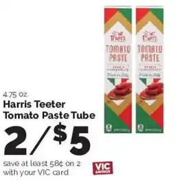 Harris Teeter Harris Teeter Tomato Paste Tube offer