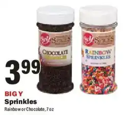 Big Y Big Y Sprinkles offer