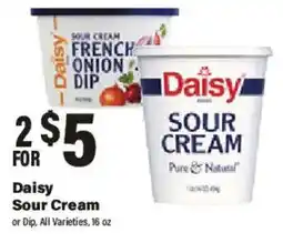 Big Y Daisy Sour Cream offer