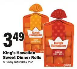 Big Y King's Hawaiian Sweet Dinner Rolls offer