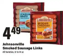 Big Y Johnsonville Smoked Sausage Links offer