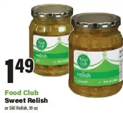 Big Y Food Club Sweet Relish or Dill Relish offer