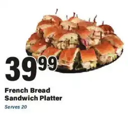 Big Y French Bread Sandwich Platter offer