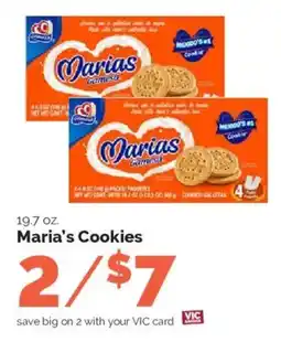 Harris Teeter Maria's Cookies offer