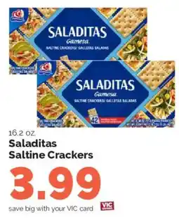 Harris Teeter Saladitas Saltine Crackers offer