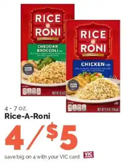 Harris Teeter Rice-A-Roni offer