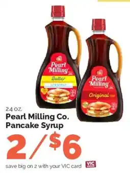 Harris Teeter Pearl Milling Co. Pancake Syrup offer