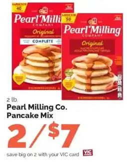 Harris Teeter Pearl Milling Co. Pancake Mix offer