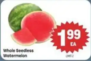 Whole Seedless Watermelon