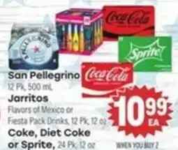 Tony’s Fresh Market San Pellegrino Jarritos offer