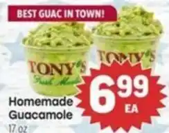 Tony’s Fresh Market Tony's Homemade Guacamole offer