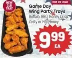 Tony’s Fresh Market Game Day Wing Party Trays offer