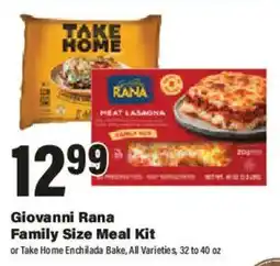 Big Y Giovanni Rana Family Size Meal Kit offer