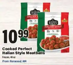 Big Y Cooked Perfect Italian Style Meatballs offer