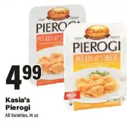 Big Y Kasia's Pierogi offer
