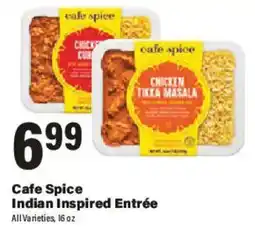 Big Y Cafe Spice Indian Inspired Entrée offer