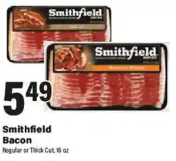 Big Y Smithfield Bacon offer
