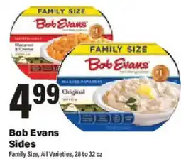 Big Y Bob Evans Sides offer