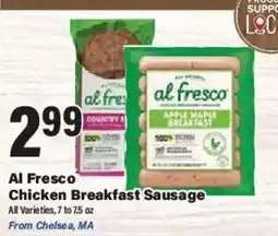 Big Y Al Fresco Chicken Breakfast Sausage offer