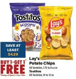 Big Y Lay's Potato Chips offer