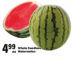 Big Y Whole Seedless Watermelon offer