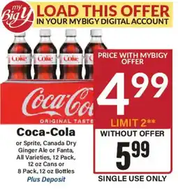 Big Y Coca-Cola offer