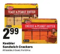 Big Y Keebler Sandwich Crackers offer