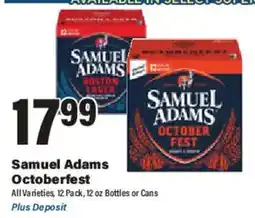 Big Y Samuel Adams Octoberfest offer