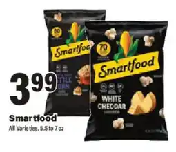 Big Y Smartfood white cheddar offer