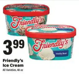 Big Y Friendly's ice cream offer