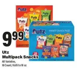 Big Y Utz Multipack Snacks offer