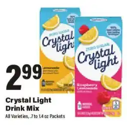 Big Y Crystal Light Drink Mix offer