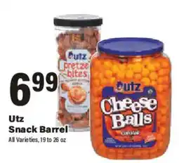 Big Y Utz snack barrel offer