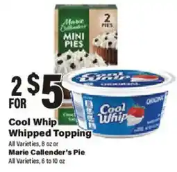 Big Y Cool Whip Whipped Topping offer