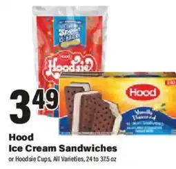 Big Y Hood Ice Cream Sandwiches offer