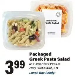 Big Y Packaged Greek Pasta Salad offer