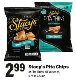 Big Y Stacy's Pita Chips offer