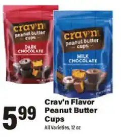 Big Y Craw'n Flavor Peanut Butter Cups offer