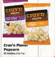 Big Y Crav'n Flavor Popcorn offer
