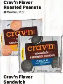 Big Y Crav'n Flavor Roasted Peanuts offer